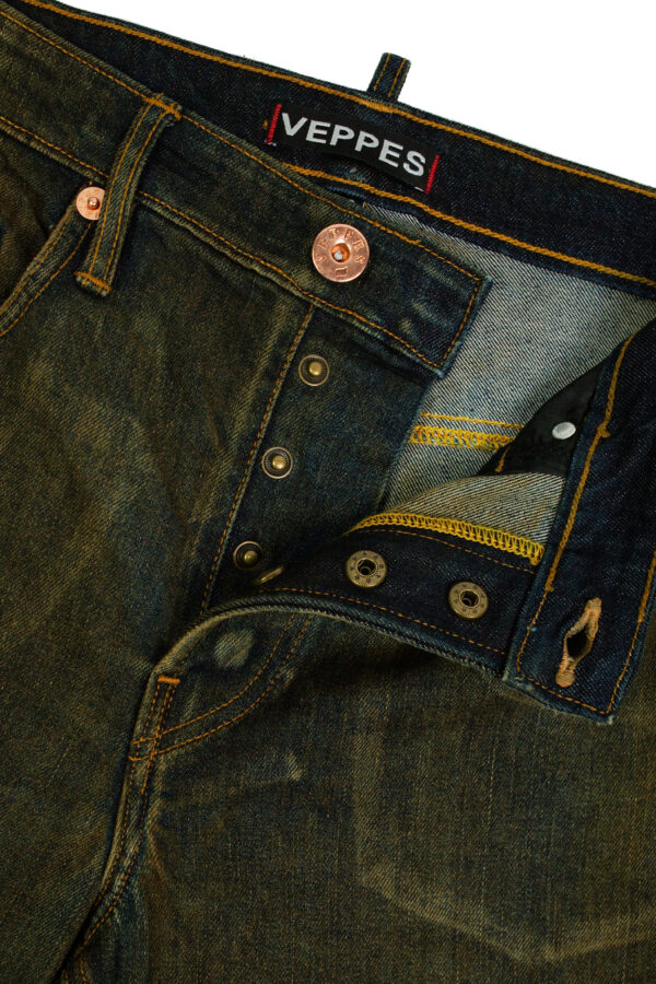 KAI_2336 Rust Washed 44EL Jeans