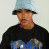 5 Panel Denim Hat