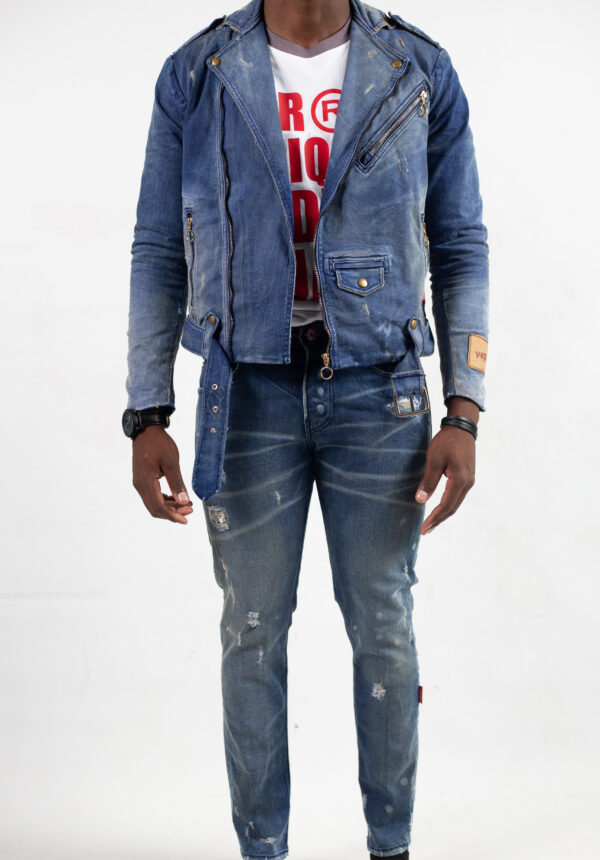 Denim Biker jacket