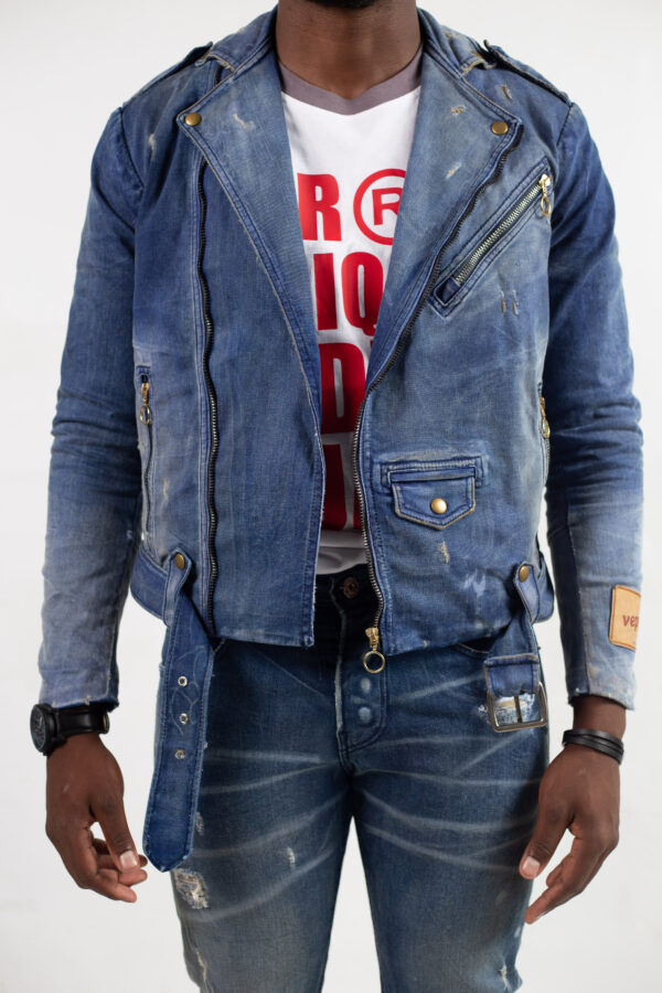 Denim Biker jacket