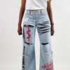 V-77 WIDE LEG GRAFFITTI