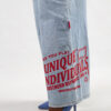 V-77 WIDE LEG GRAFFITTI